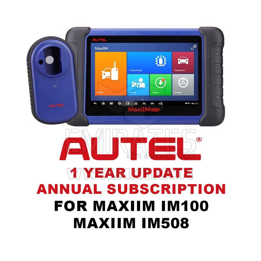 اشتراك التحديث لمدة عام في Autel لـ MaxiIM IM100 / MaxiIM IM508