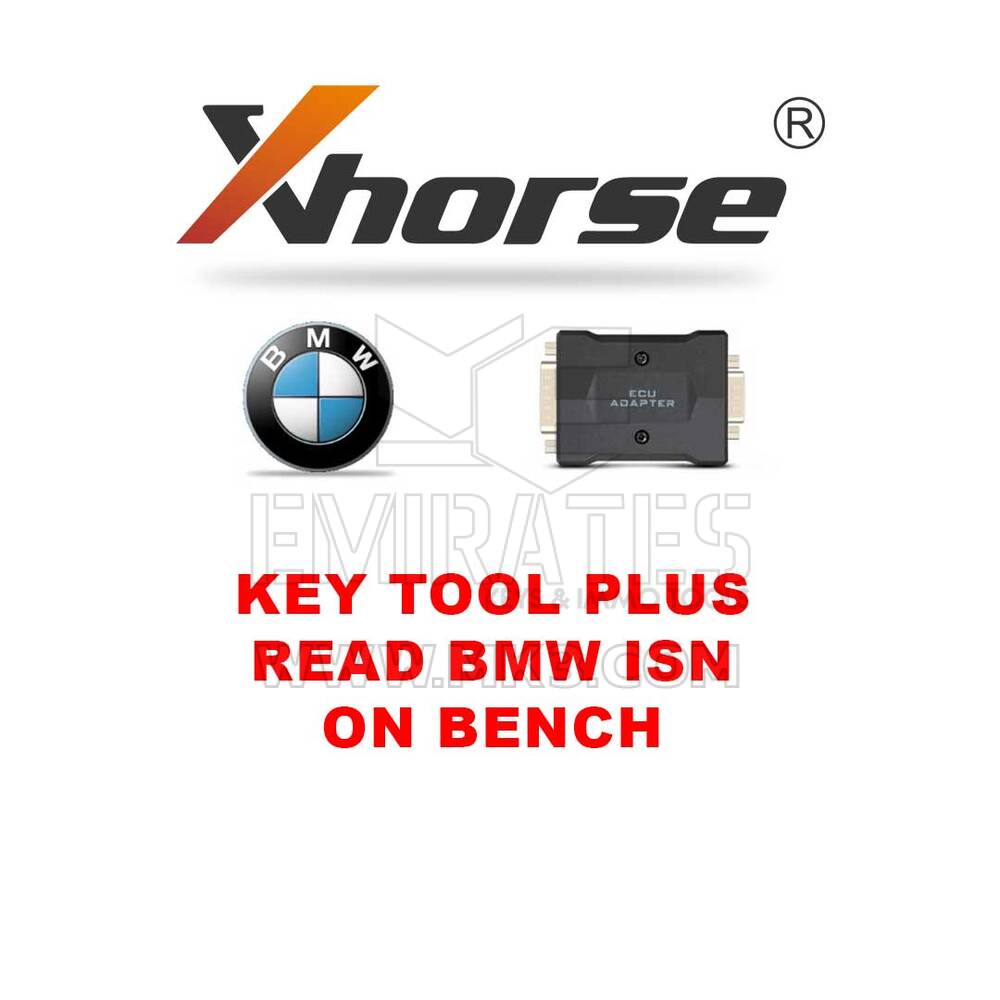 Xhorse - Key Tool Plus اقرأ BMW ISN على مقاعد البدلاء