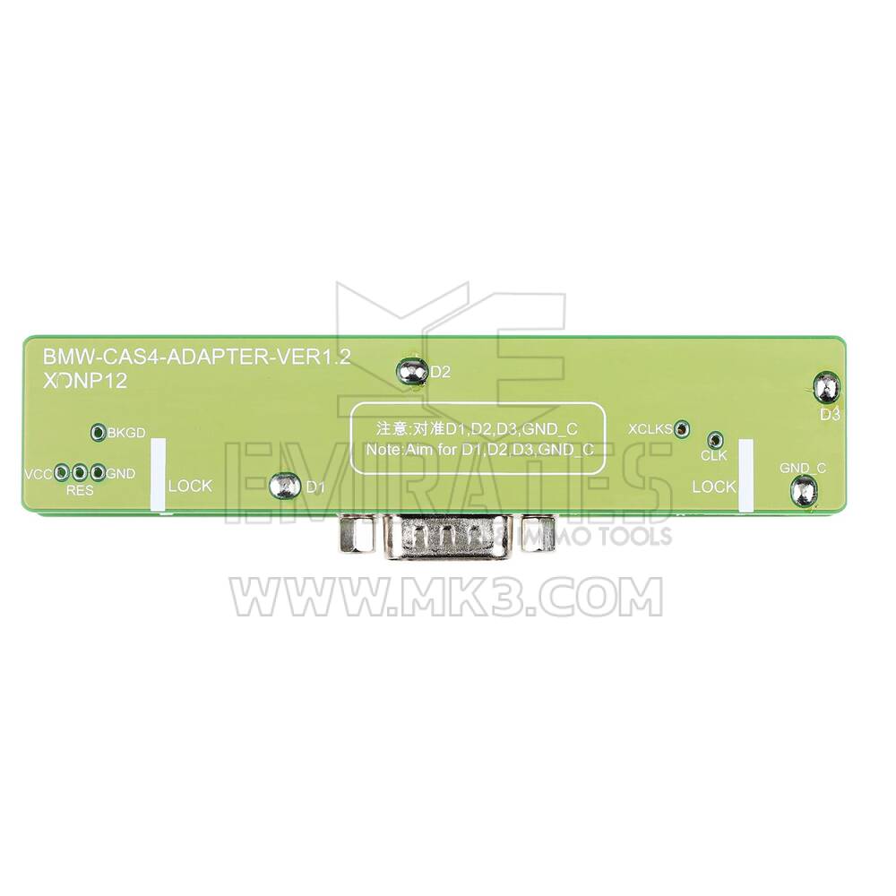 Nuevo adaptador sin soldadura XHORSE XDNP12GL BMW CAS4 CAS4+ para Mini Prog, VVDI Prog y VVDI Key Tool Plus | Claves de los Emiratos