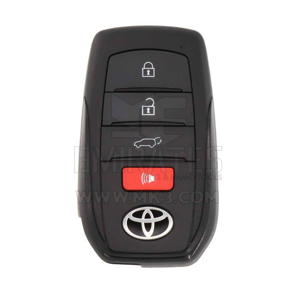 Toyota Land Cruiser 2022-2024 Chiave intelligente originale 3+1 pulsanti 433,58/434,42 MHz 8990H-60530