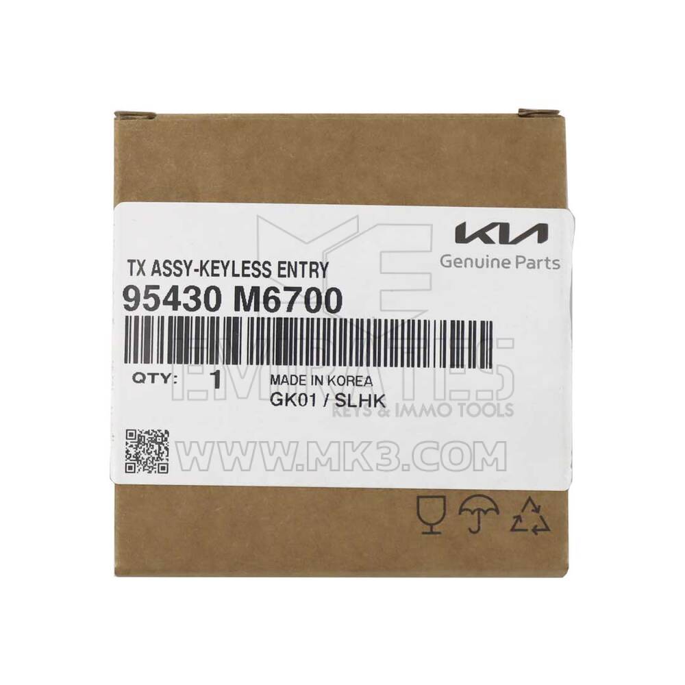New KIA Cerato 2022 Genuine/OEM Flip Remote Key 3 Buttons 433MHz Manufacturer Part Number: 95430-M6700 OEM Box | Emirates Keys