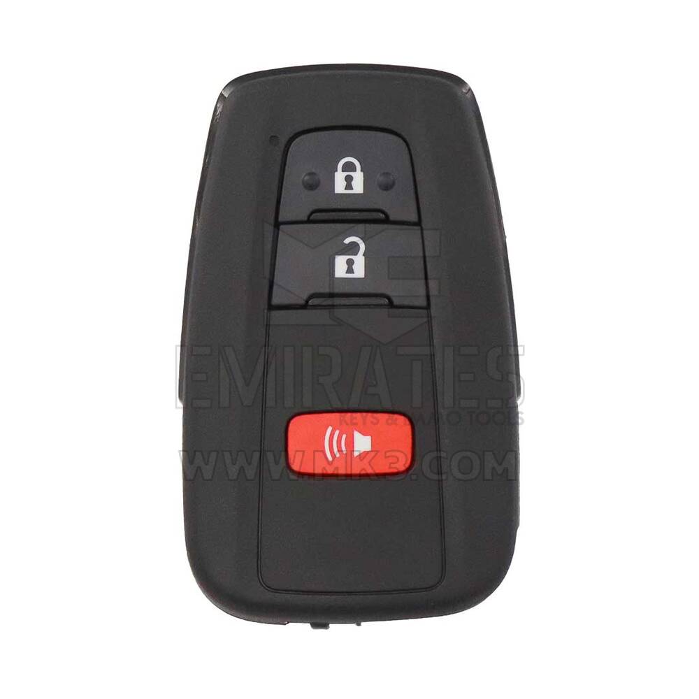 Controle remoto inteligente Toyota Cross 2021 2+1 botão 433MHz 8990H-16030