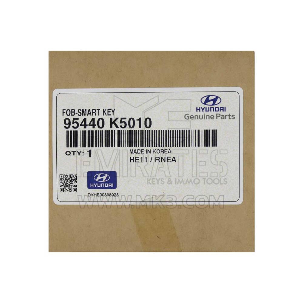 New Hyundai Santa Cruz 2022 Genuine/OEM Smart Remote Key 4+1 Buttons 433MHz OEM Part Number: 95440-K5010 - FCC ID: TQ8-FOB-4F27 Transponder - ID: HITAG 3 - ID47 NCF29A1X  | Emirates Keys