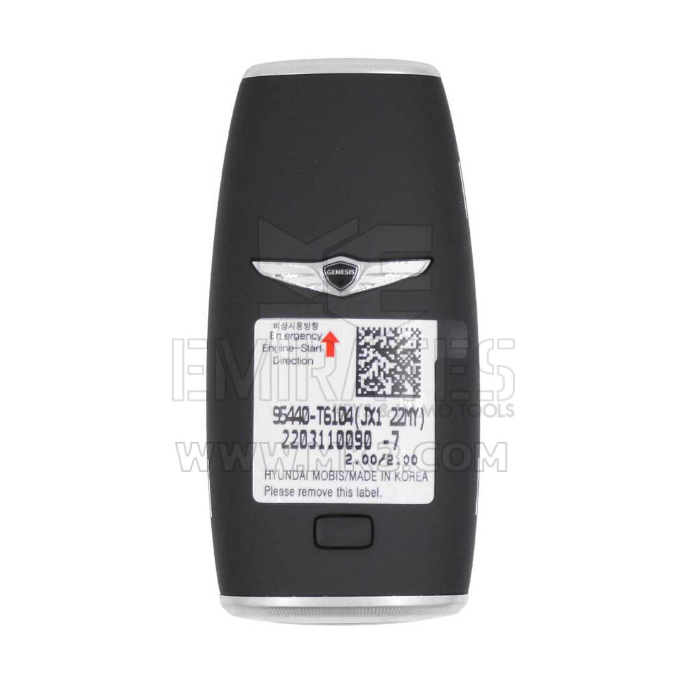 Chave remota Genesis GV80 433 MHz 6 botões 95440-T6104 | MK3