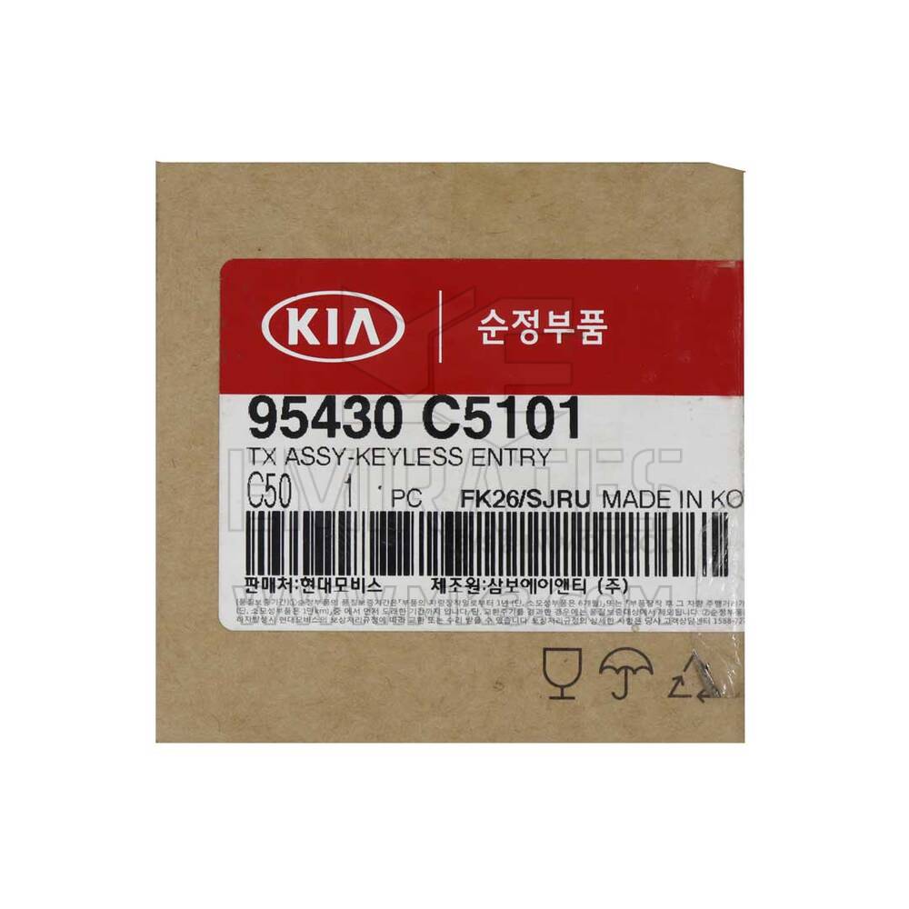Clé à distance KIA Sorento 2016 authentique/OEM 4 boutons 433 MHz Numéro de pièce OEM : 95430-C5101, ID FCC : OSLOKA-910T | Clés Emirates