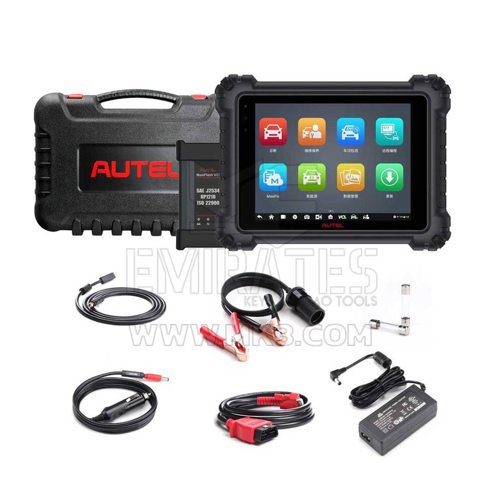 Tablet diagnostico Autel MaxiSYS MS909 con MaxiFlash VCI/J2534