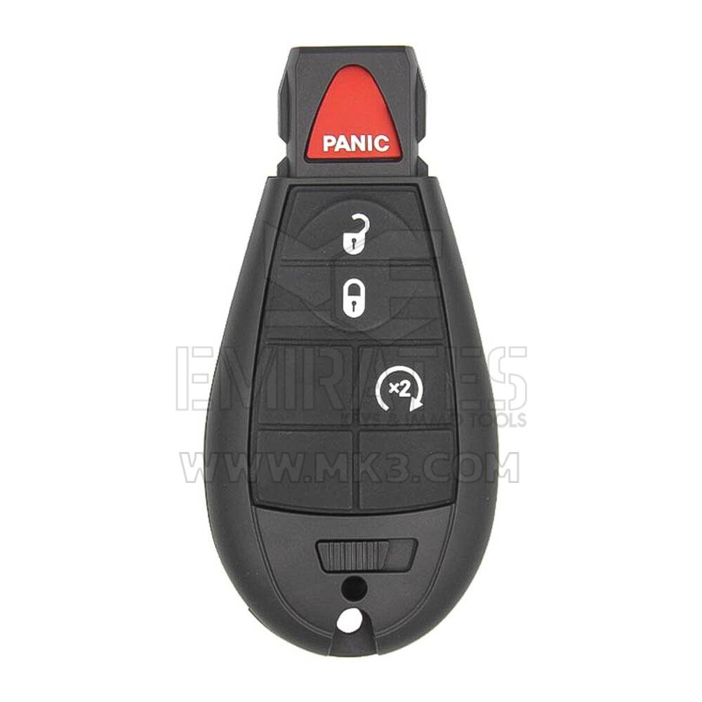 Dodge RAM 2013-2020 Fobik Remote Key 3+1 Buttons 433MHz Original PCB with Aftermarket Shell