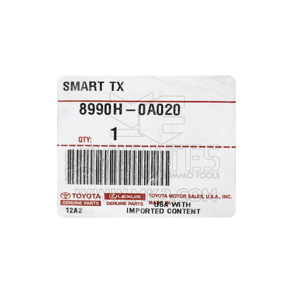 Nuovo Toyota Corolla Cross 2022-2025 Originale / OEM Smart Remote 3+1 Pulsante 315 MHz Numero parte OEM: 8990H-0A020 / 8990H-0A021 | Emirates Keys