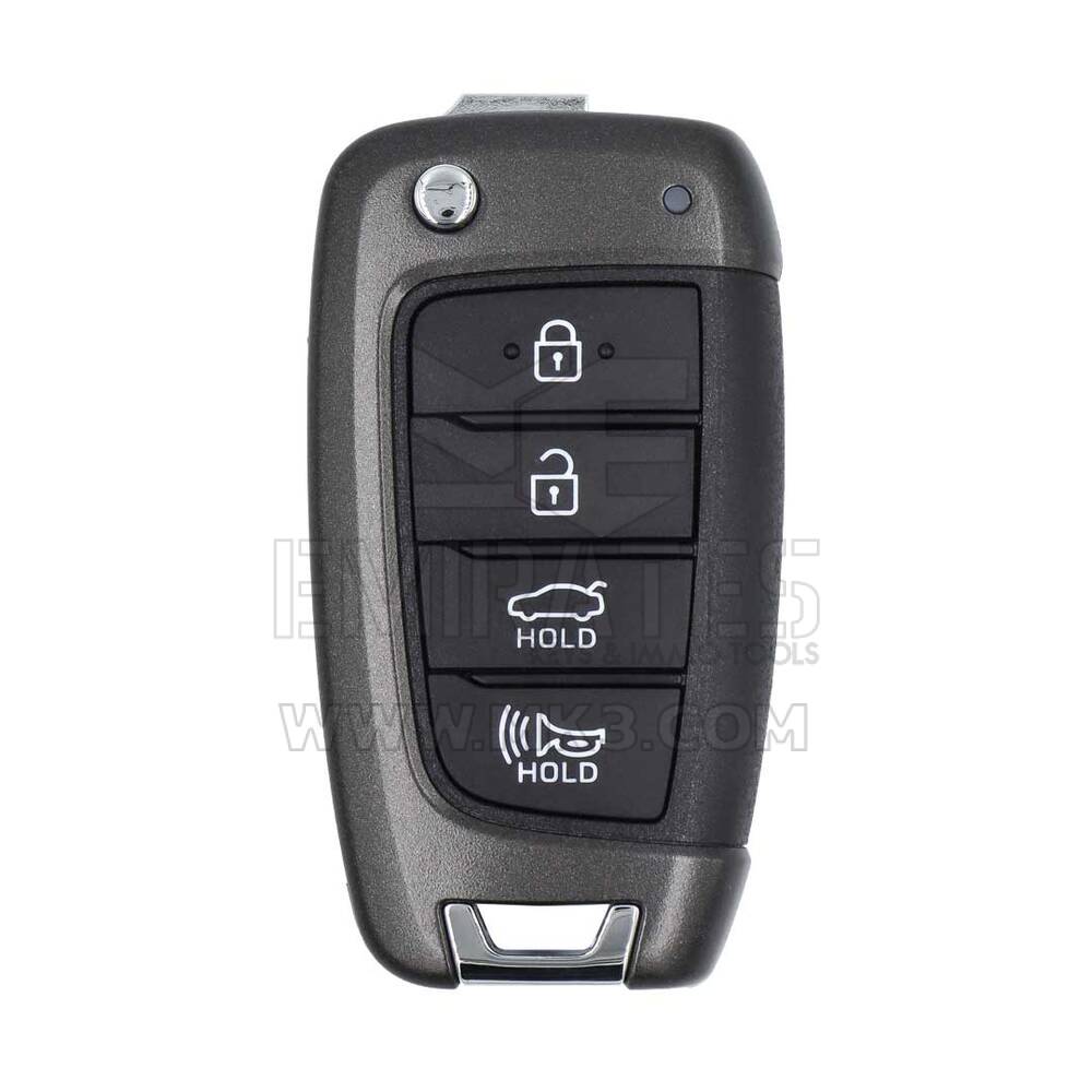Hyundai Elantra 2021 Genuine Flip Remote Key 4 Buttons 433MHz 95430-AA100