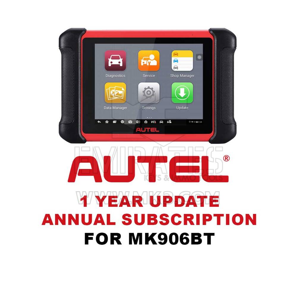 Autel MK906BT için 1 Yıllık Güncelleme Aboneliği