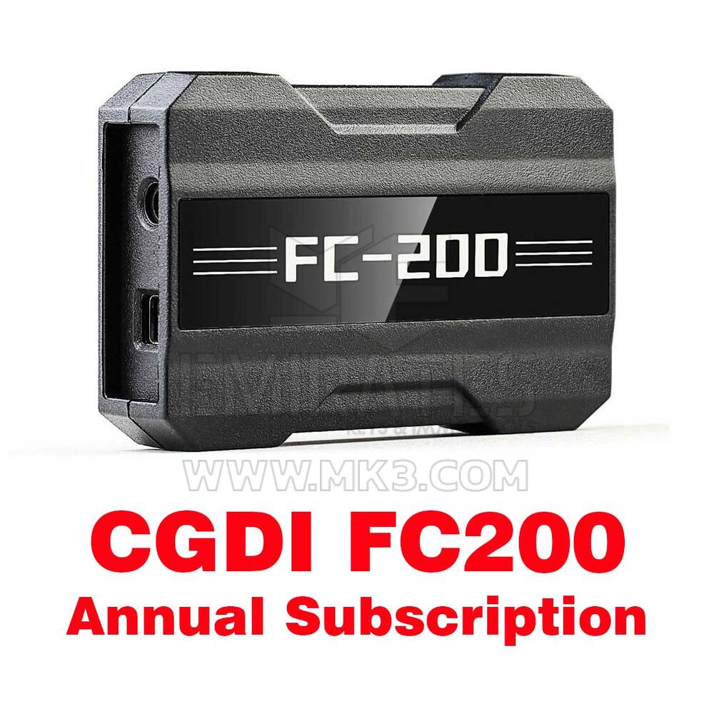 Assinatura anual CGDI FC200