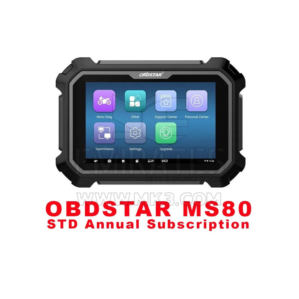 OBDSTAR MS80 STD Yıllık Abonelik