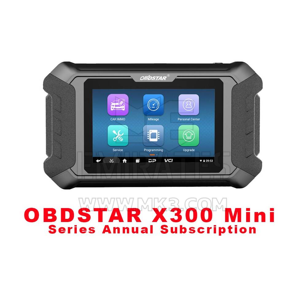 Abonnement annuel OBDSTAR X300 Mini Series