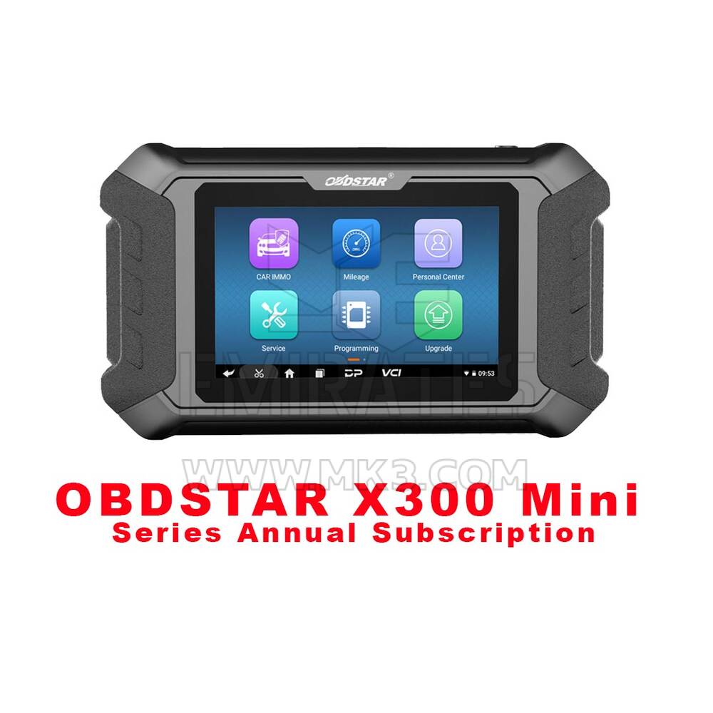 الاشتراك السنوي لسلسلة OBDSTAR X300 Mini