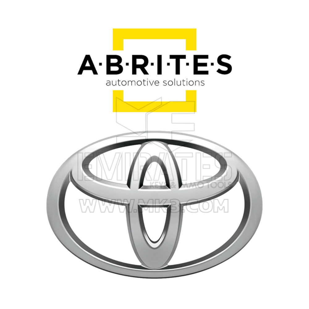 Abrites - TN014 TOYOTA 2020+ İÇİN ANAHTAR PROGRAMLAMA (BA HT-AES)