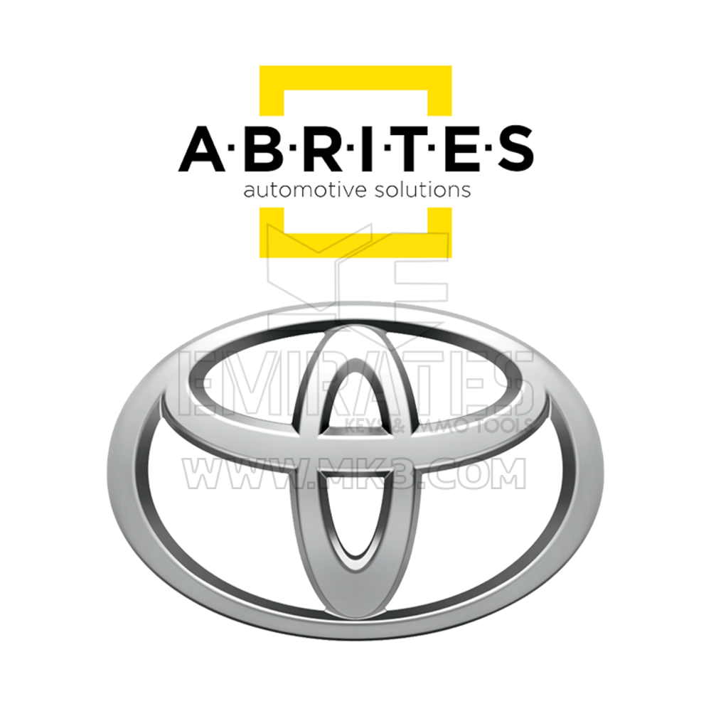 Abrites TN015 - 2020+ Toyota araçları için Anahtar Programlama (BA DST-AES)