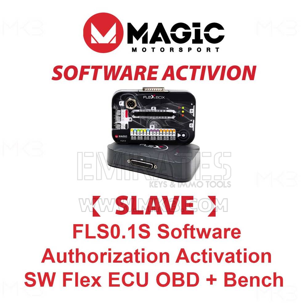 MAGIC FLS0.1S Software Authorization Activation SW Flex ECU (cars, vans, bikes) OBD + Bench Slave