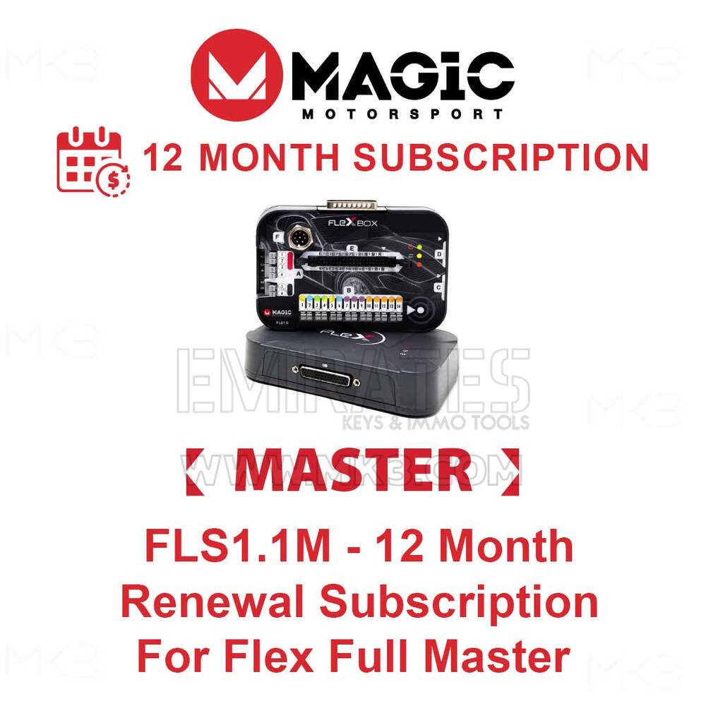 MAGIC FLS1.1M Renouvellement d'abonnement de 12 mois pour Flex Full Master