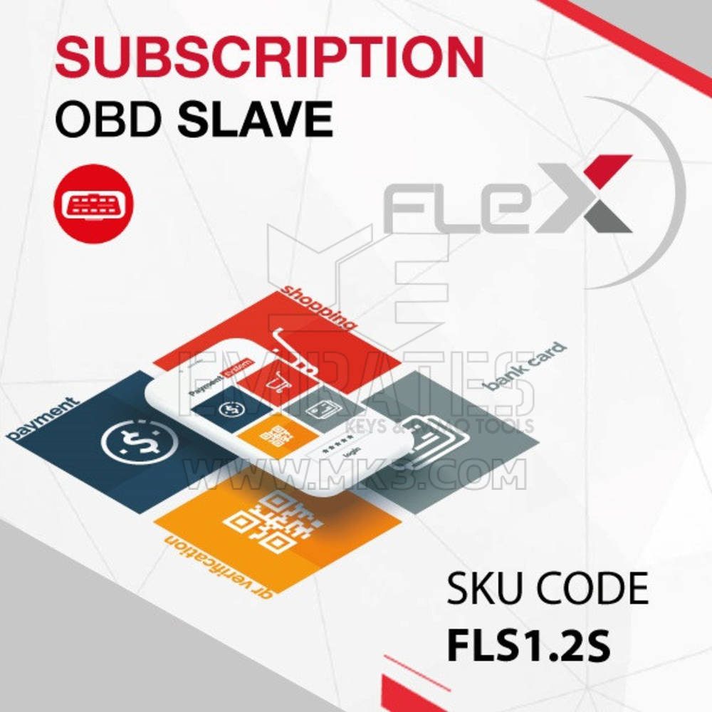 MAGIC FLS1.2S-12 اشتراك تجديد شهر لـ Flex OBD Slave