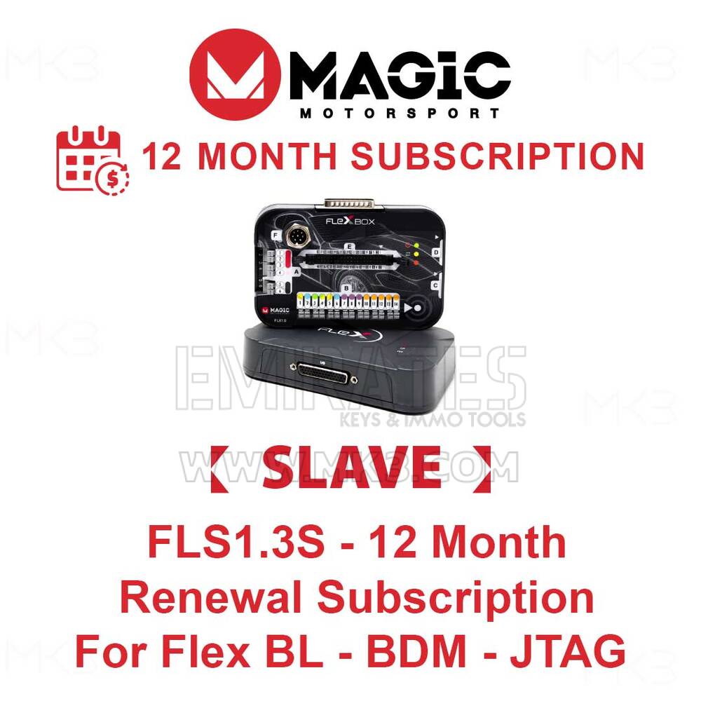 MAGIC FLS1.3S - Abbonamento con rinnovo di 12 mesi per Flex BL