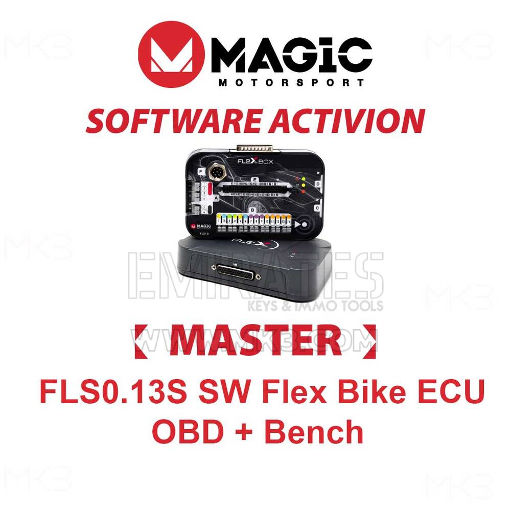 MAGIC FLS0.13M SW Flex Bike ECU OBD + Bench Master Software Authorization Activation