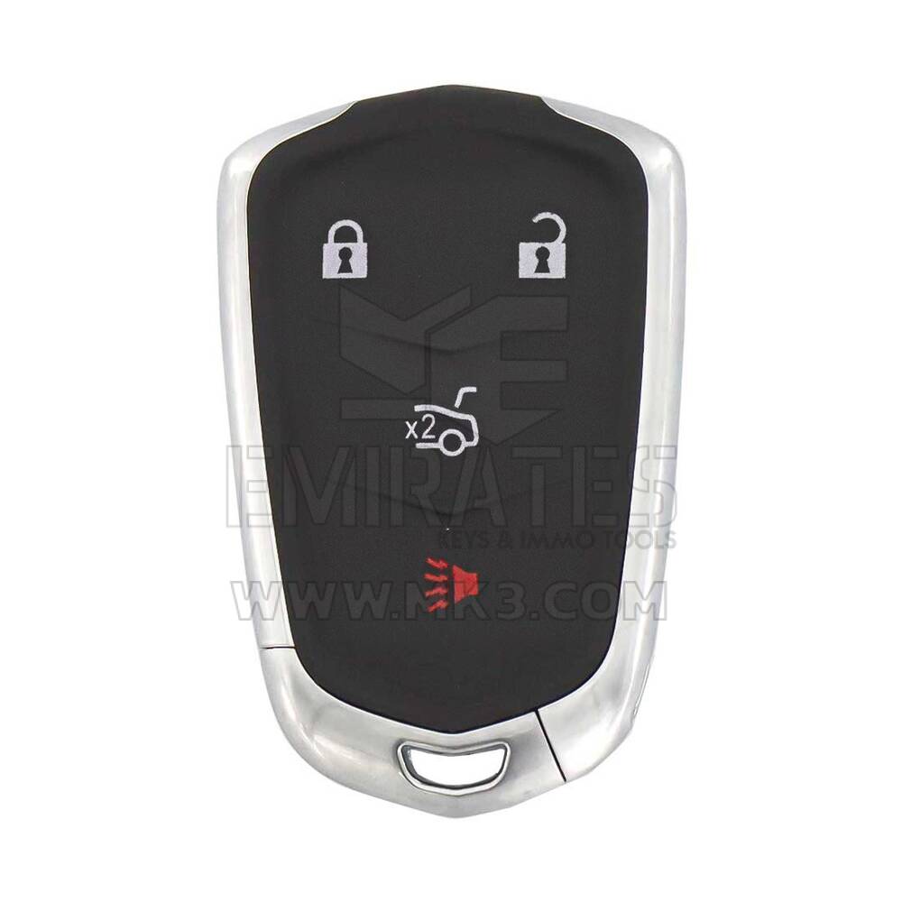 Корпус умного дистанционного ключа Cadillac, 3+1 кнопка, тип багажника седана