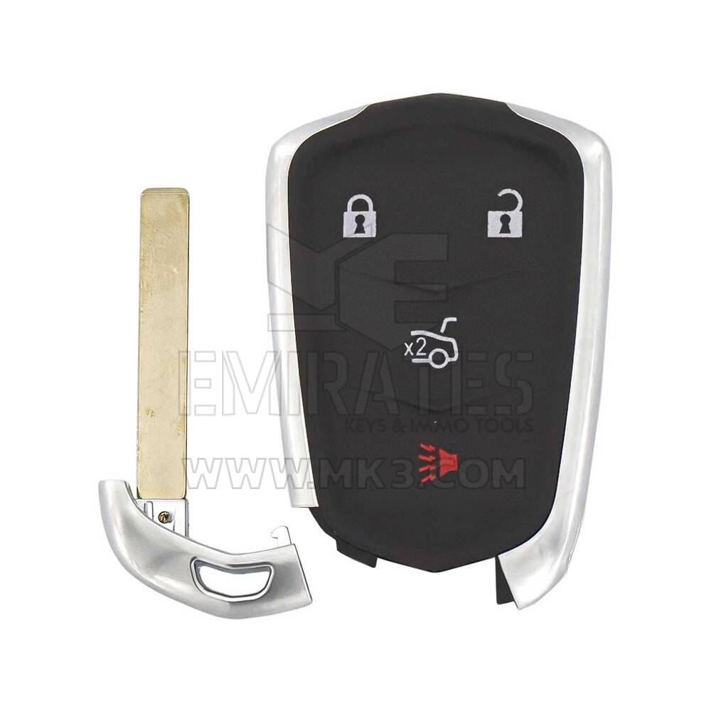 New Cadillac Smart Remote Key Shell 3+1 Button Sedan Trunk Type  high quality low price and more car remote Shell form  | Emirates Keys