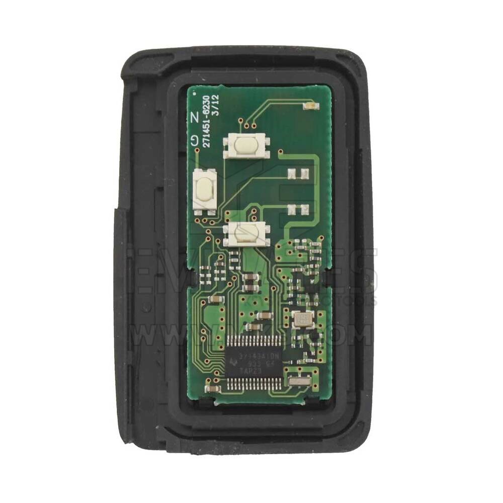 مفتاح تويوتا استيما 2006 مستعمل ريموت ذكي بثلاثة أزرار باب منزلق 312 ميجا هرتز PCB رقم قطعة الشركة المصنعة: 89904-28100 | مفاتيح الإمارات