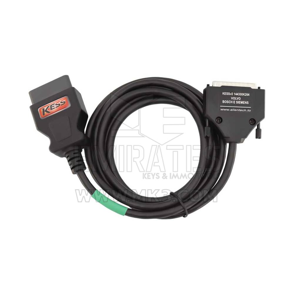 Alientech 144300K264 KESSv2 - Cable para Volvo OBDII | MK3