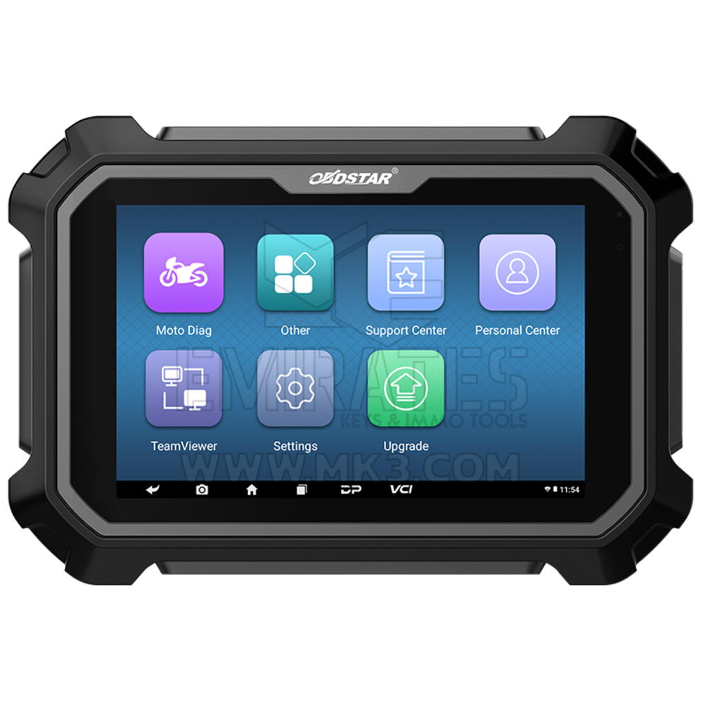 Tablette de dispositif OBDStar MS80 pour moto/PWC/mobile-neige/ATV/UTV, outil de diagnostic, prend en charge la programmation des clés IMMO et le réglage de l'ECU