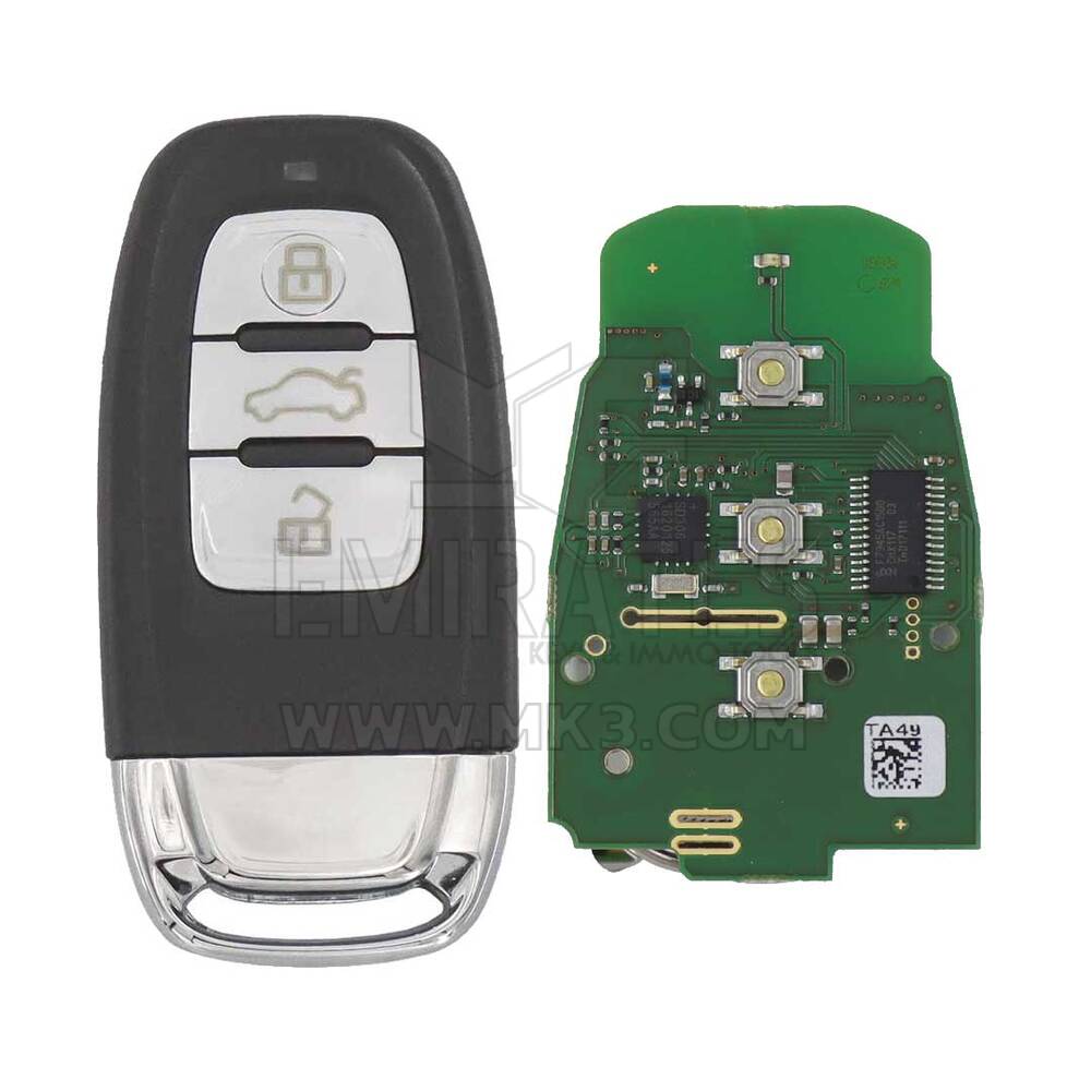 Abrites TA49 Keyless Key For Audi BCM2 Vehicles 433 MHz