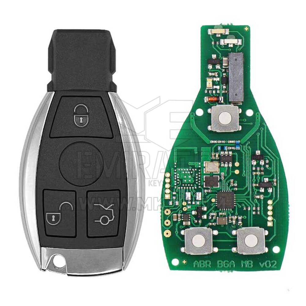 Abrites TA52 Clé universelle BGA Mercedes-Benz (433/315 MHz) avec coque