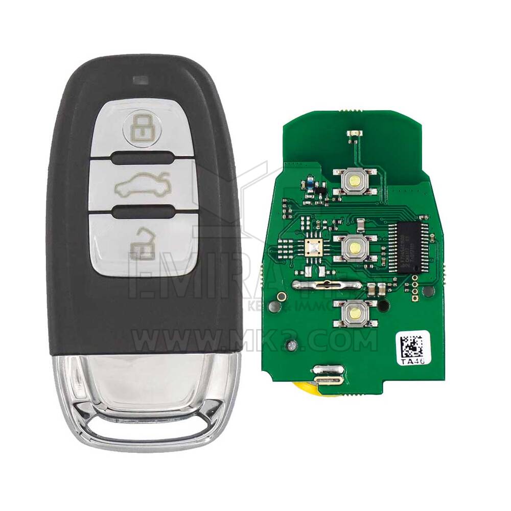 Abrites TA46 Audi BCM2 PCB Original Con Carcasa De Llave 433 MHz