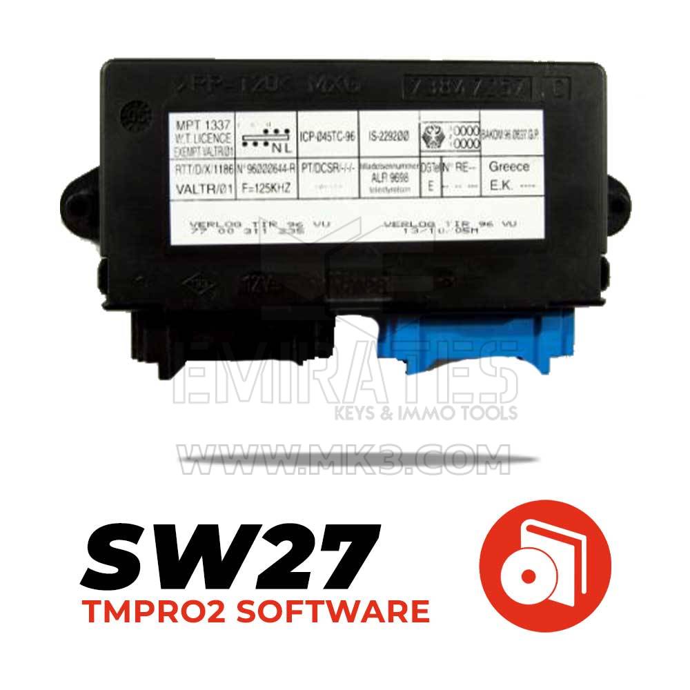 Tmpro SW 27 For REN immobox Valeo