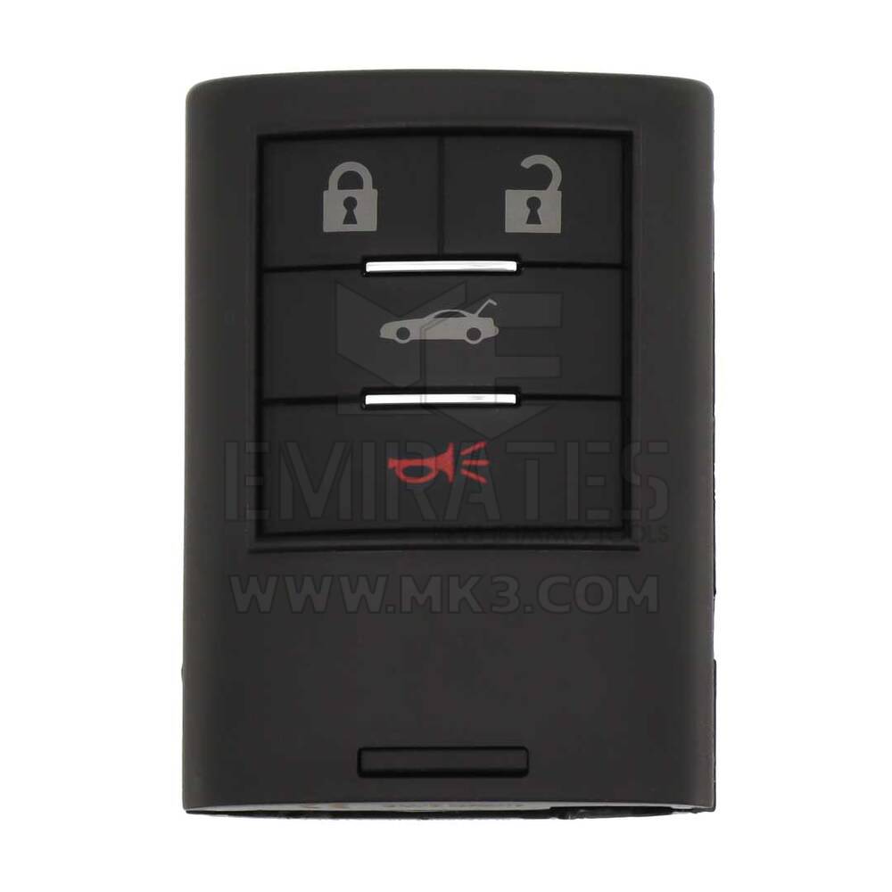 Cadillac XLR 2008-2009 Control remoto inteligente genuino 4 botones 433MHZ 25926475