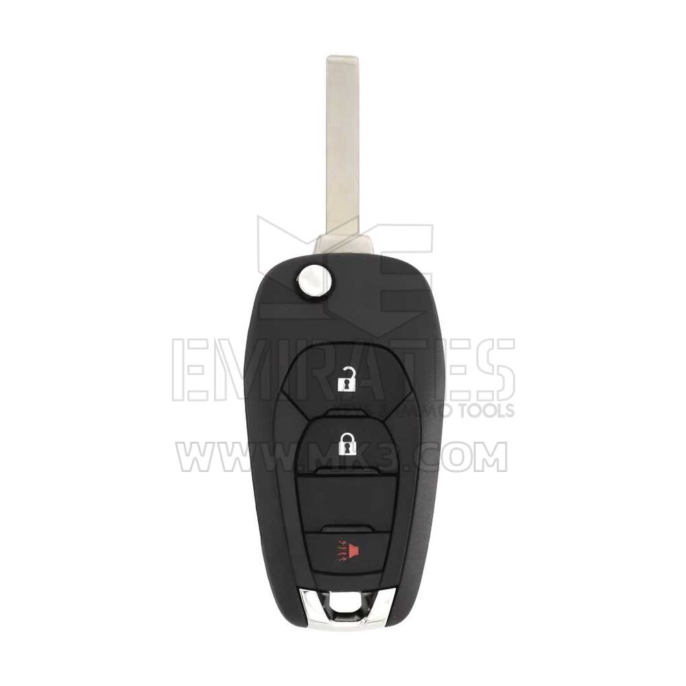 Novo Chevrolet Cruze 2018 Genuine Flip Remote Key 2+1 Buttons 433MHz Número da peça do fabricante: 13529067 | Chaves dos Emirados