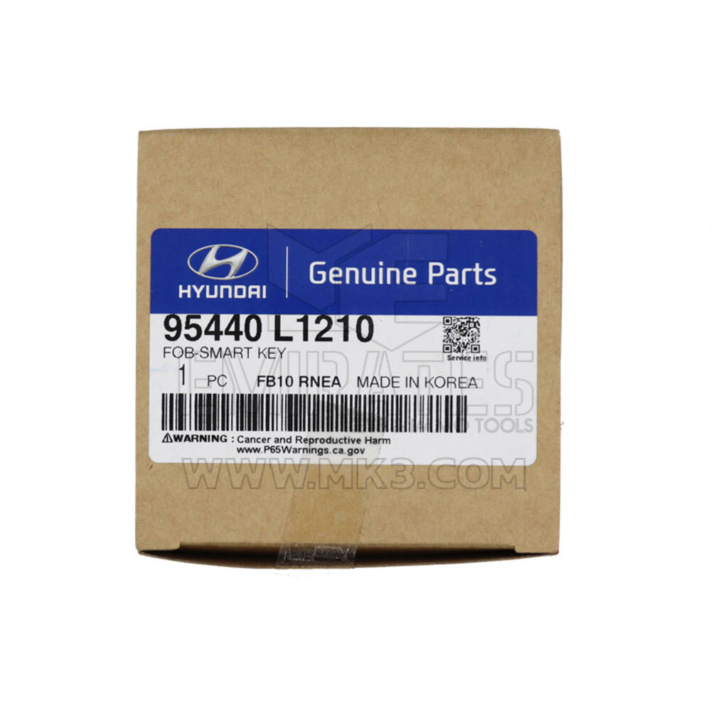 NUEVA llave inteligente Hyundai Sonata 2020 genuina/OEM 4 botones 433MHz 95440-L1210 95440L1210, FCCID: FOB-4F26 | Cayos de los Emiratos