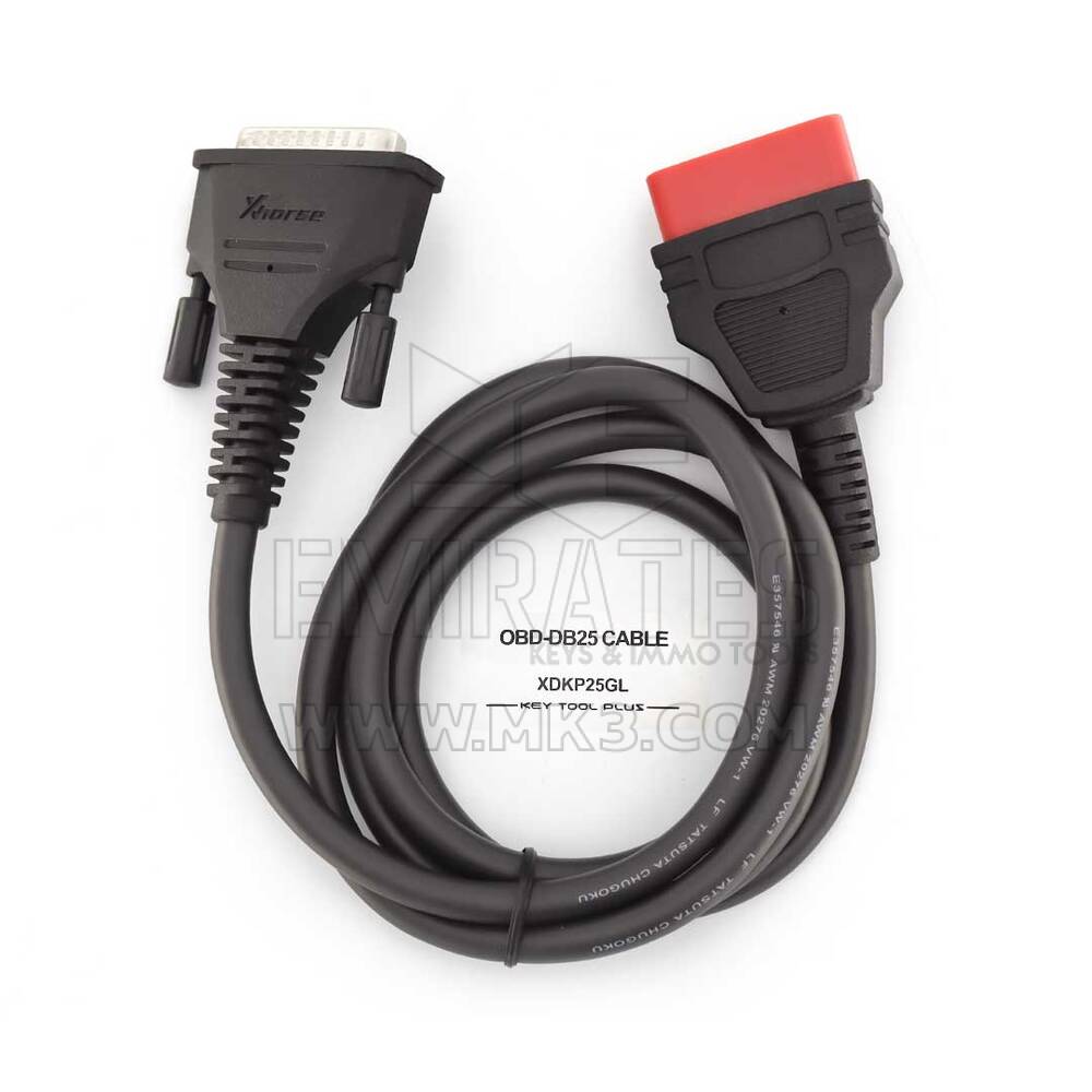 VVDI Anahtar Aracı Plus için Xhorse OBD-DB25 Kablo XDKP25GL