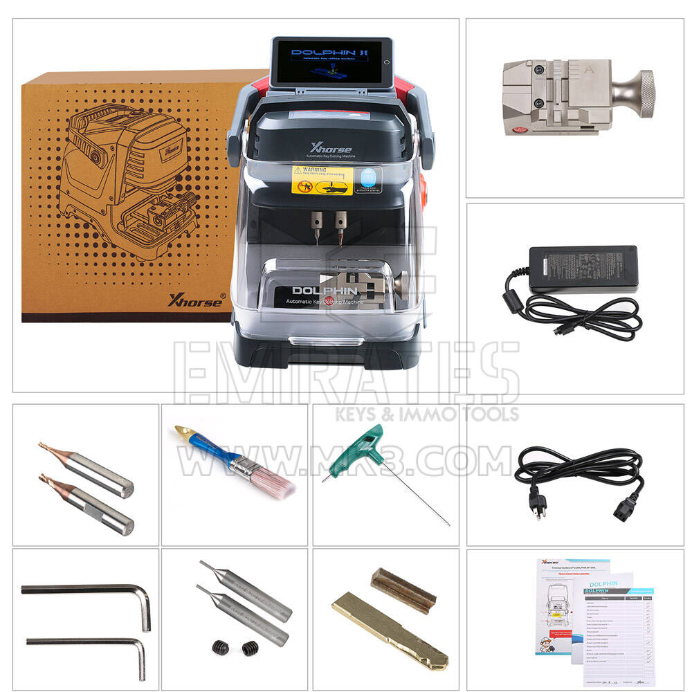 New Xhorse Dolphin II XP-005L Key Cutting Machine Full parts