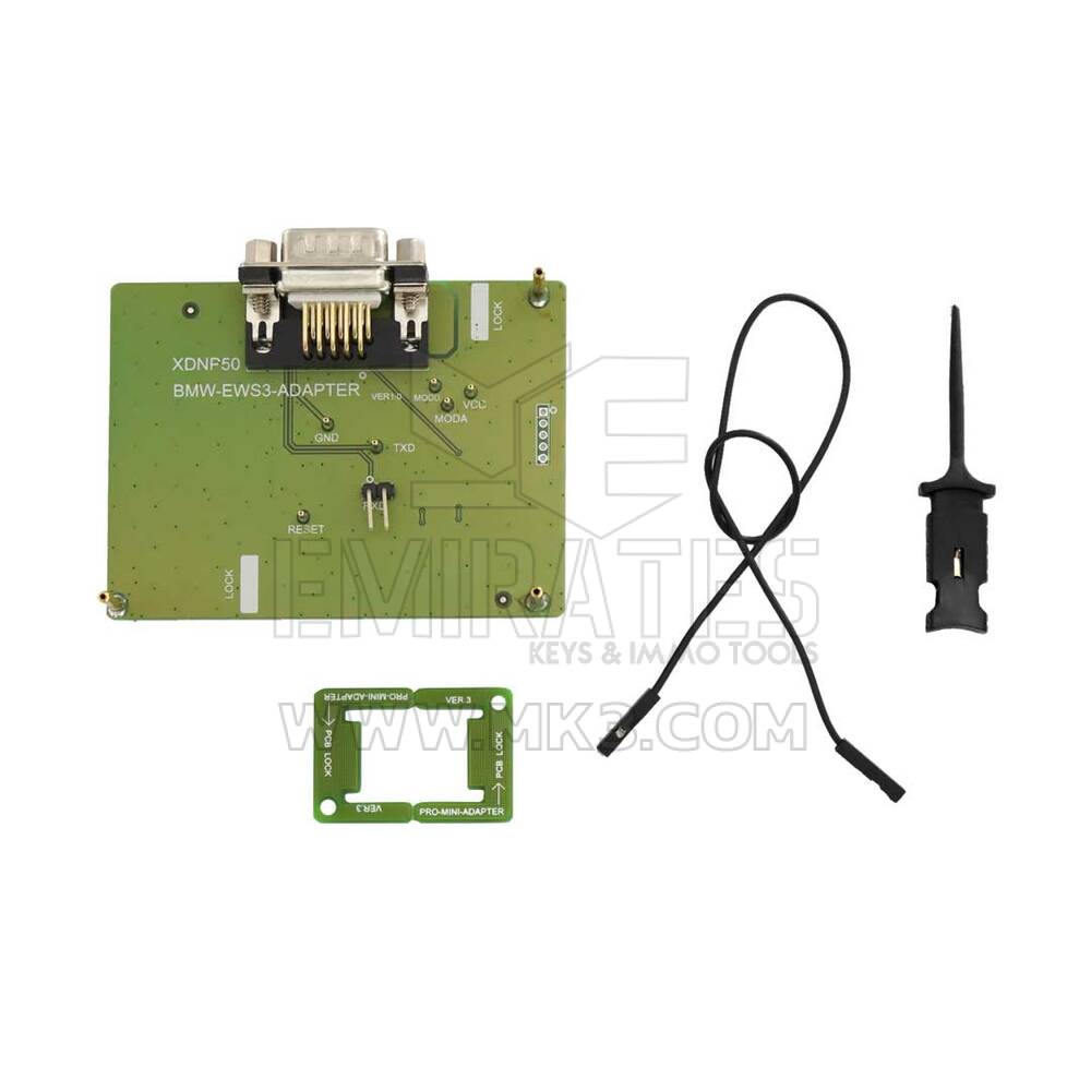 Пакет адаптеров Xhorse без пайки, модель XDNP50 EWS3 для BMW, работает с VVDI Key Tool Plus и VVDI Mini Prog | Эмирейтс Ключи