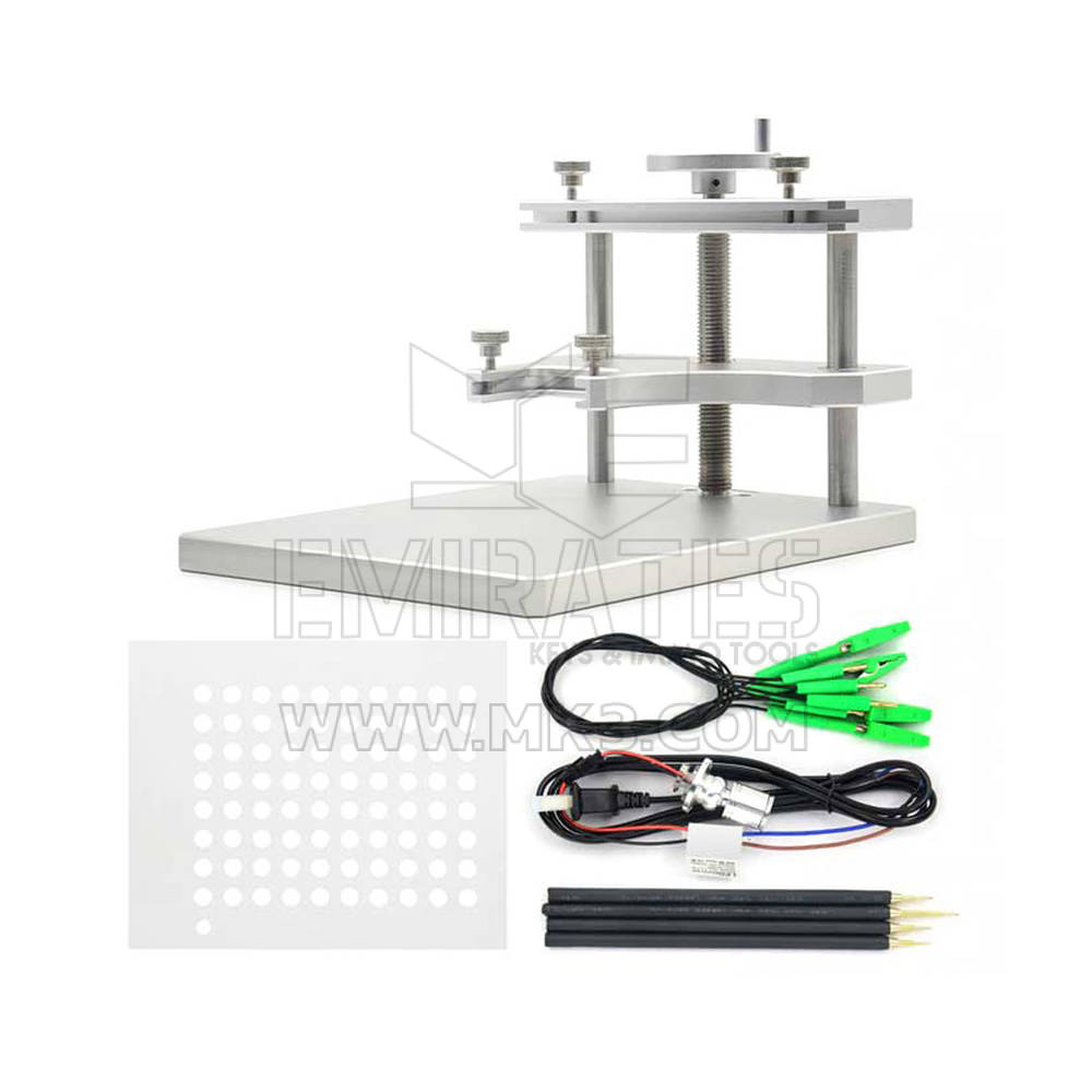 Metal LED Stainless Steel BDM Frame with 22 Adapters | MK3