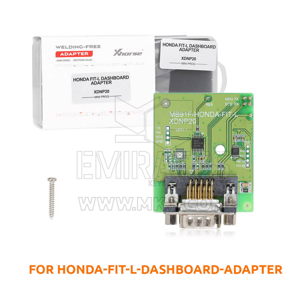 Paquete de kit de adaptadores sin soldadura Xhorse para Mini Prog & Key Tool Plus - MK18535 - f-9