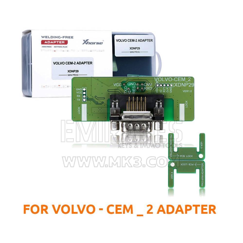 Xhorse Solder-free Adapters Kit Package for Mini Prog & Key Tool Plus - MK8535 - f-23