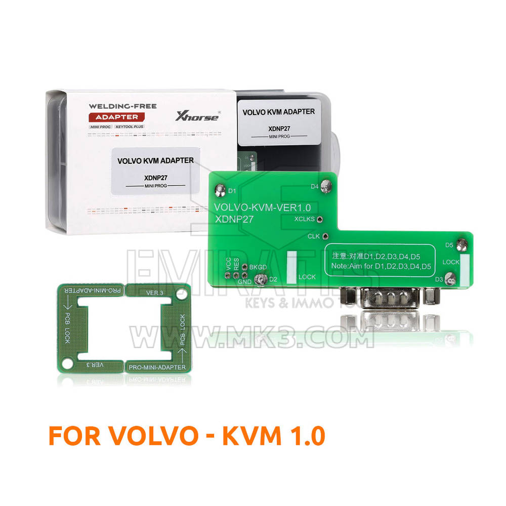 Xhorse Solder-free Adapters Kit Package for Mini Prog & Key Tool Plus - MK8535 - f-19