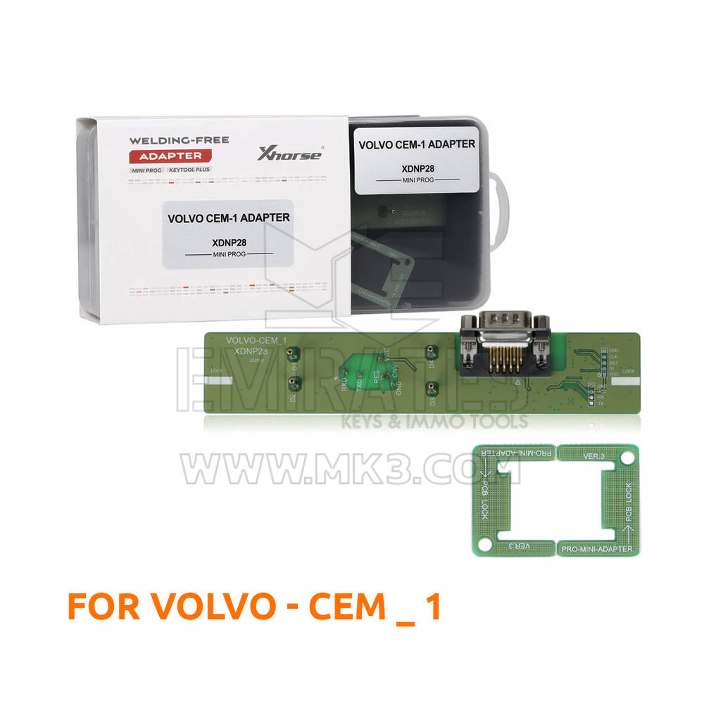 Xhorse Solder-free Adapters Kit Package for Mini Prog & Key Tool Plus - MK8535 - f-21