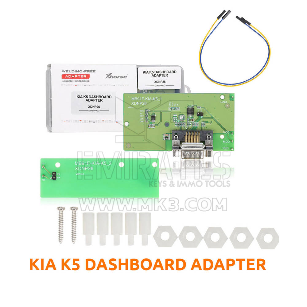 Xhorse Solder-free Adapters Kit Package for Mini Prog & Key Tool Plus - MK8535 - f-17