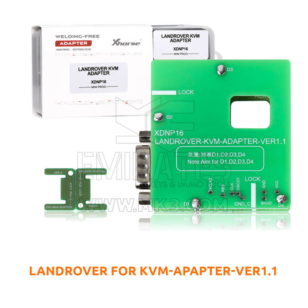 Xhorse Solder-free Adapters Kit Package for Mini Prog & Key Tool Plus - MK18535 - f-4