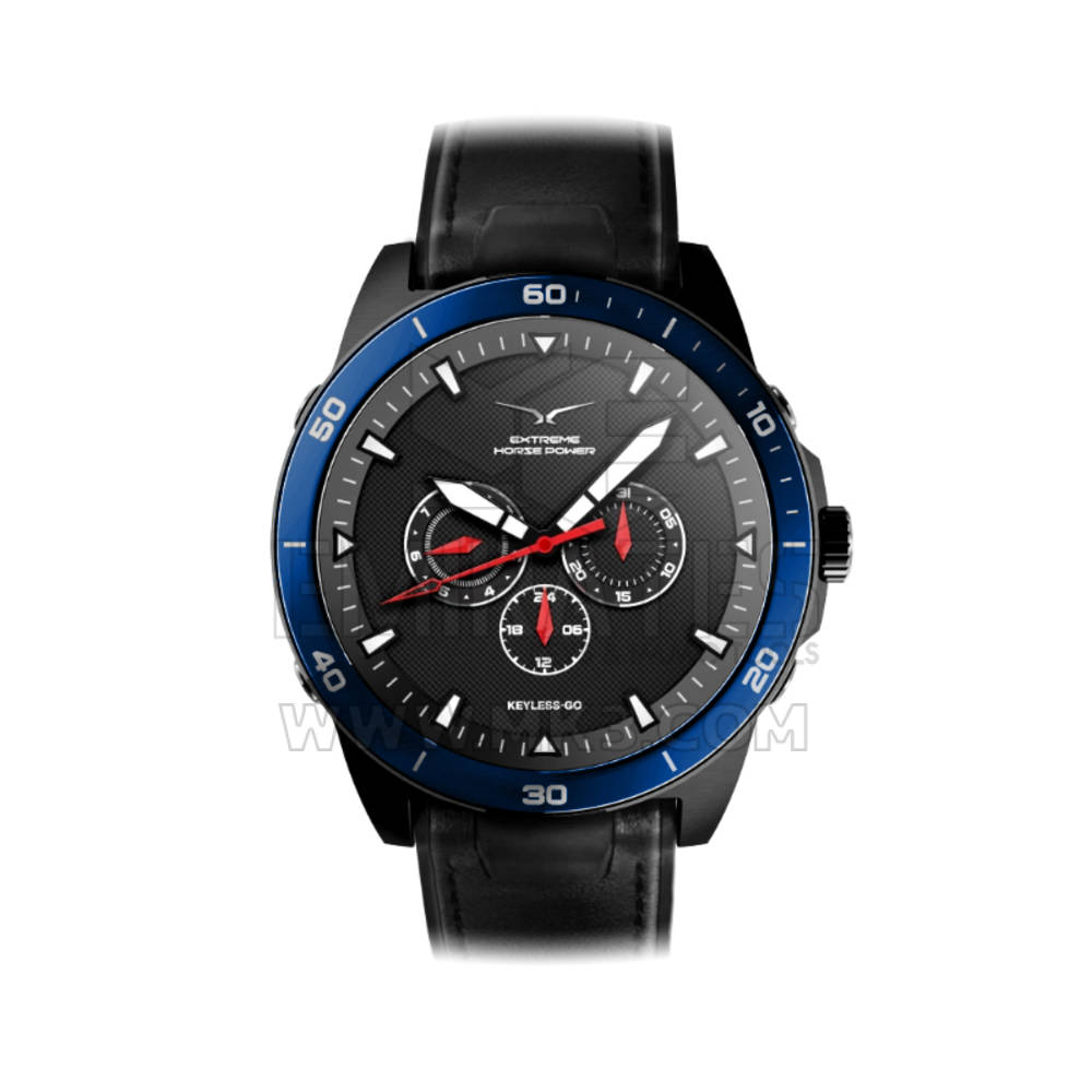 Xhorse Smart Remote Watch Keyless Go Wearable Super Car Key Navy Blue SW-007 XSWK05EN