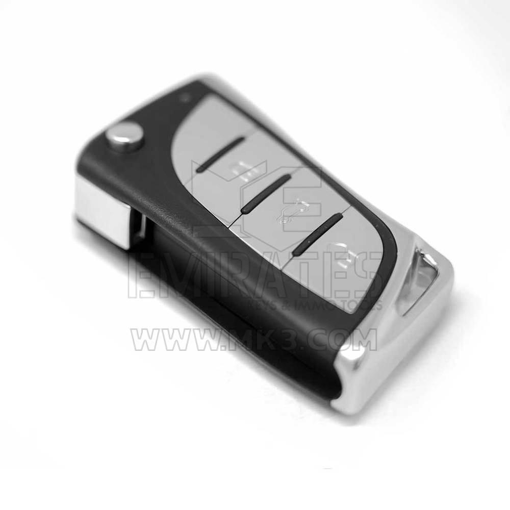 جديد Xhorse VVDI Key Tool VVDI2 Flip Remote Key 3 أزرار Toyota/Lexus Type المدمج في Super Chip XELEX0EN جودة عالية وأفضل سعر | مفاتيح الإمارات