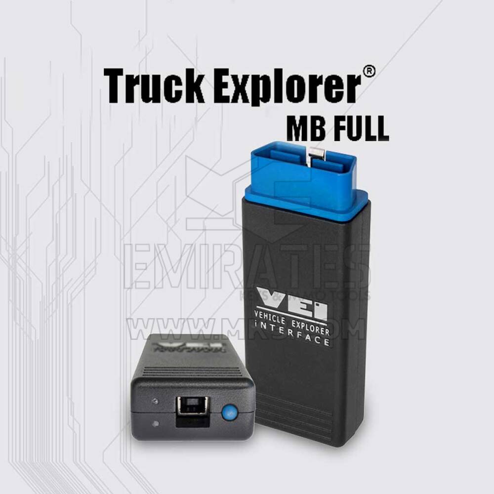 مجموعة أدوات AutoVEI Truck Explorer Device Kit ميغابايت كاملة | MK3
